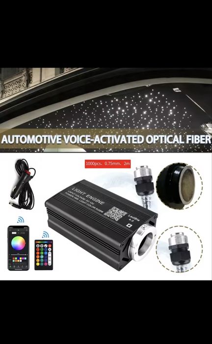 Kit 1000 buc fibra optica auto universal