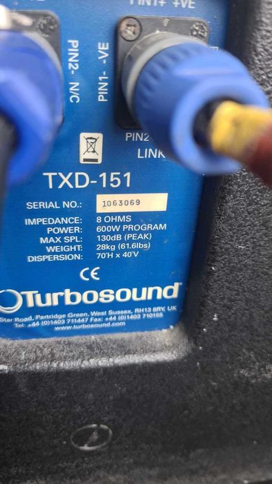 Sistem turbosound txd