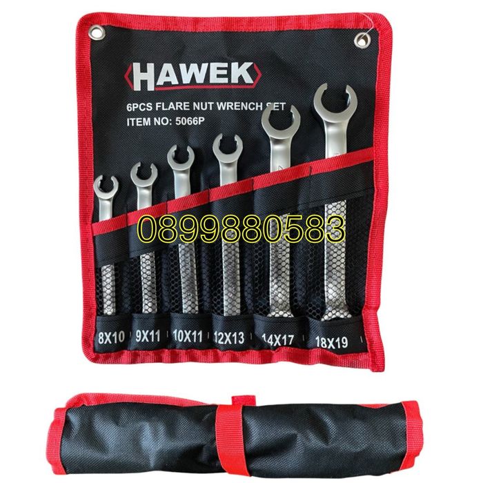 Срязани ключове 6 части комплект HAWEK