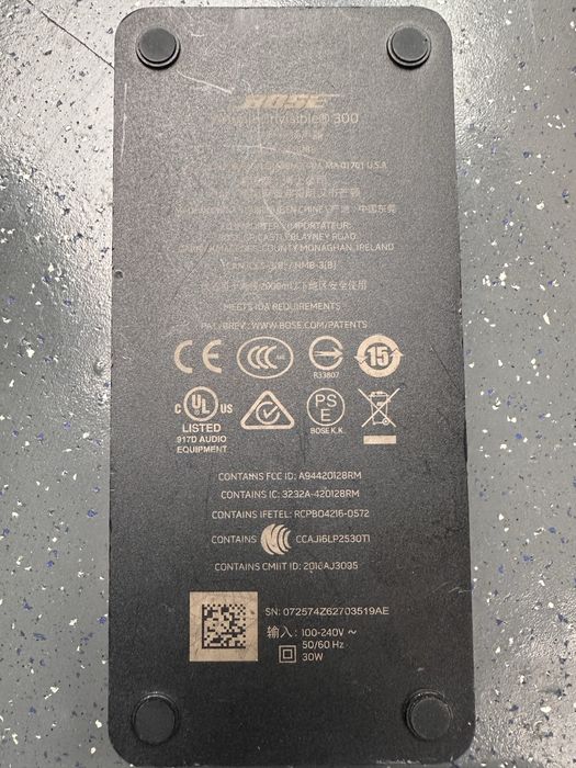 Bose virtually  invizible 300