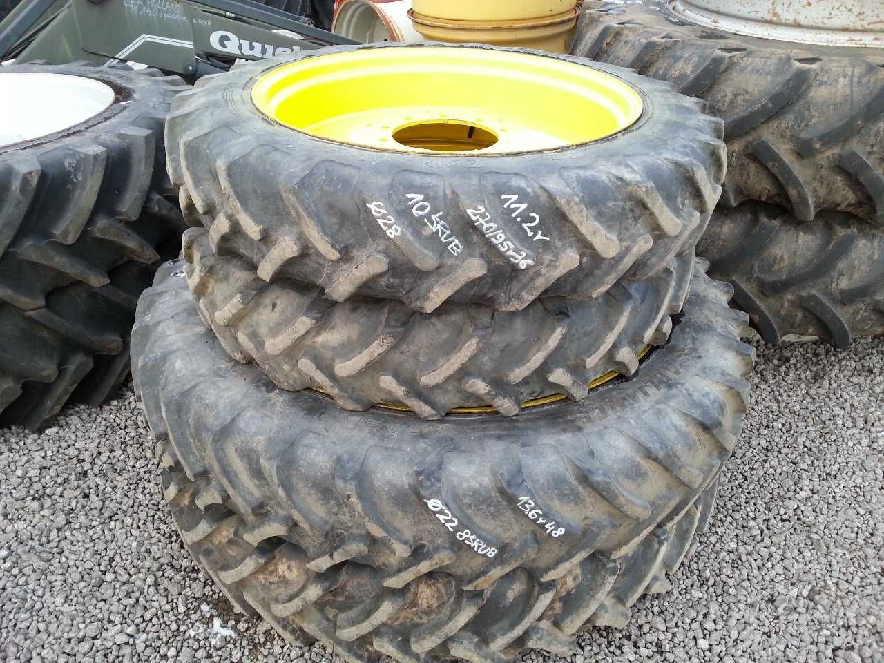Roti inguste Fendt Same Claas John Deere Deutz Valtra New Holland Case