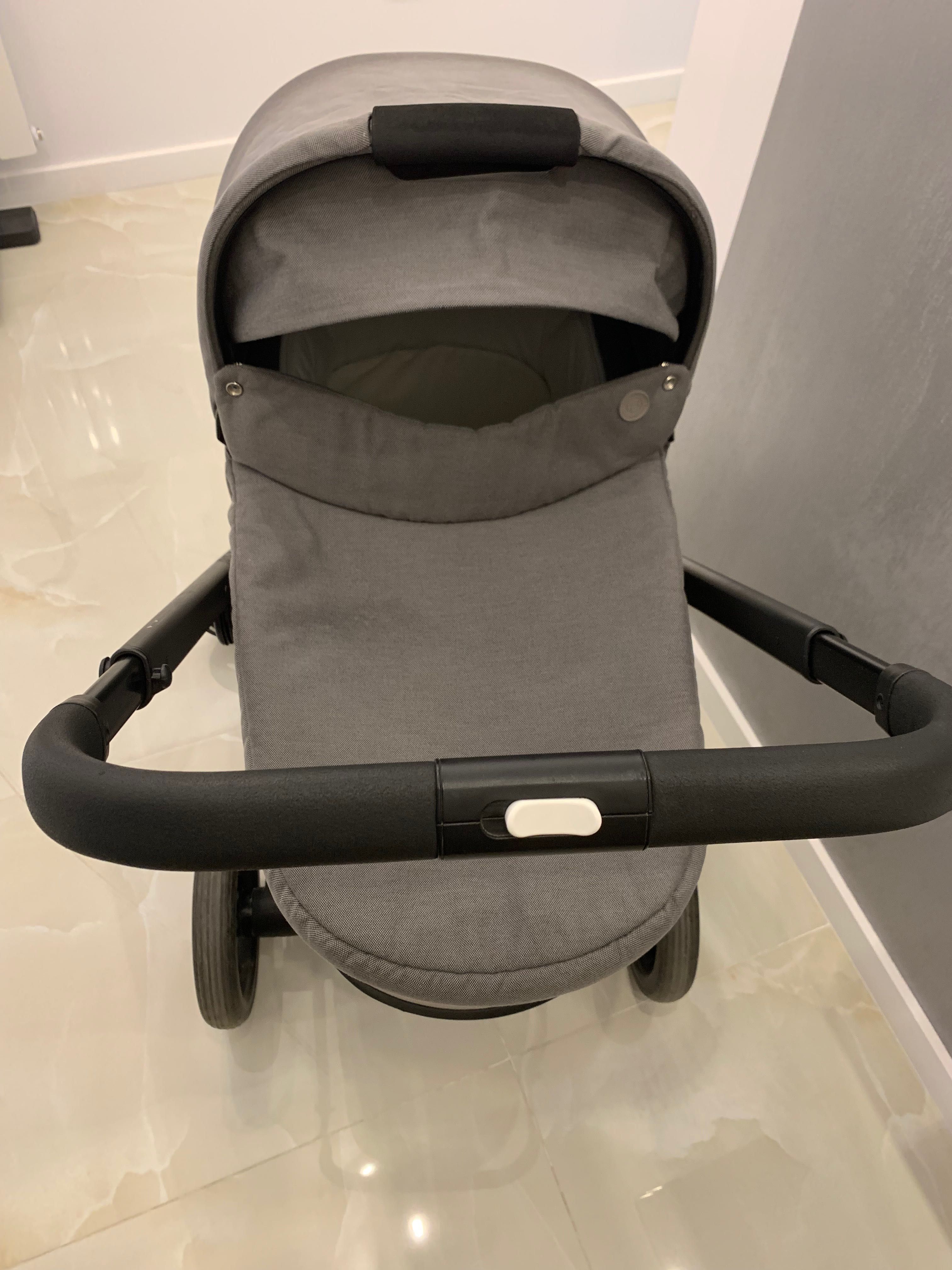 Cybex кош за новородено Soho grey