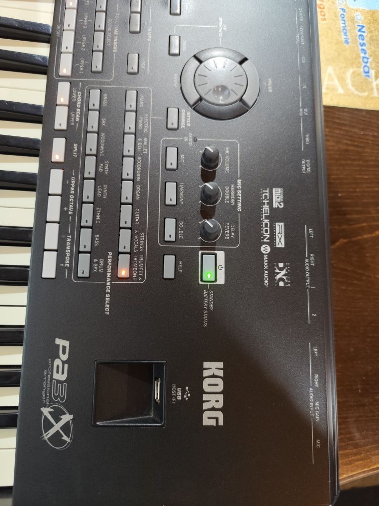 Korg pa3x-корг па3х