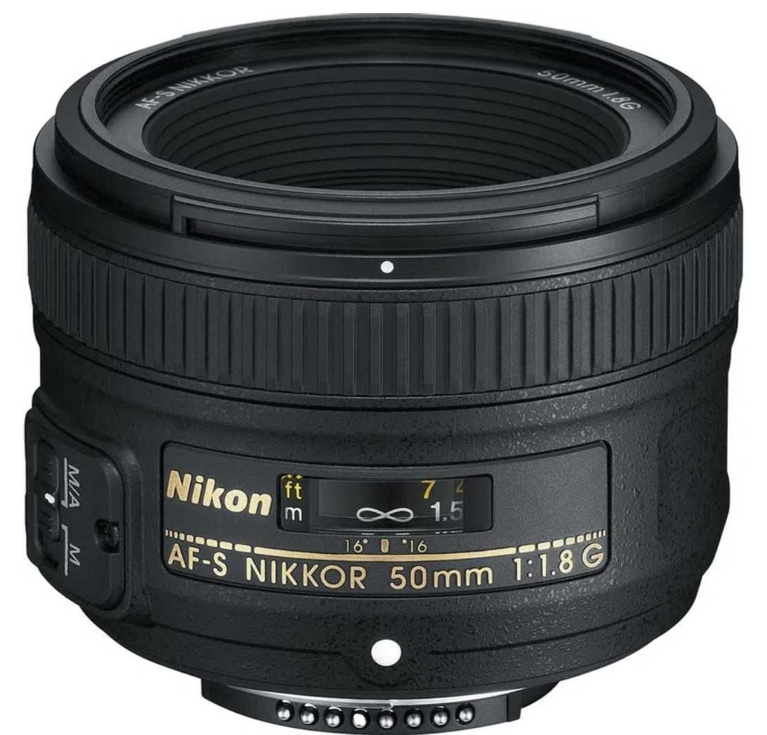 nikon nikkor 50mm 1.8G asferic obiectiv foto video