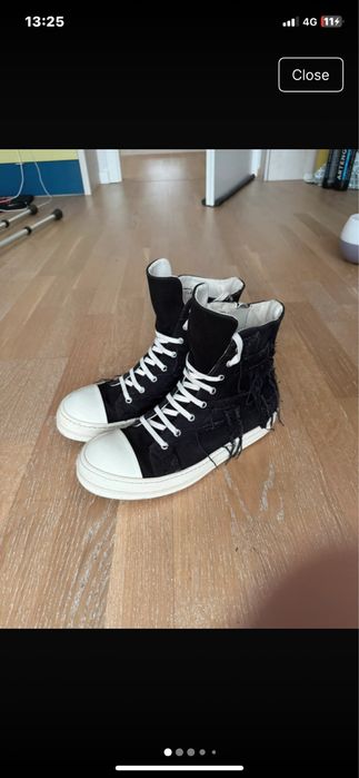 Rick owens slashed