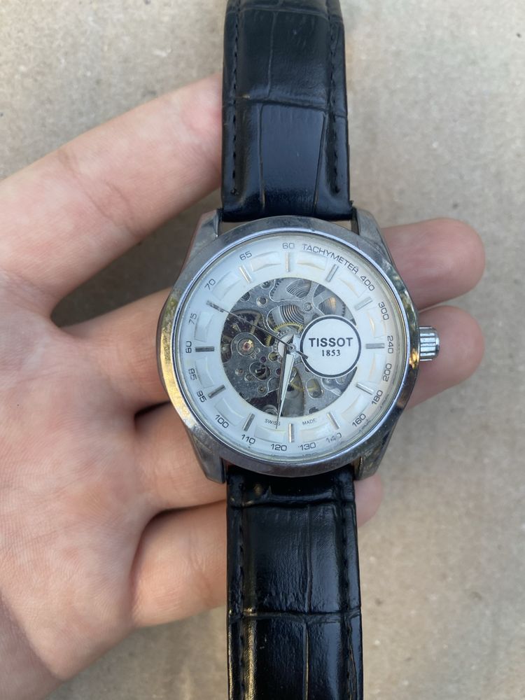 Часы Tissot 1853 AAA lux не ржавейка ремешок eko кожа
