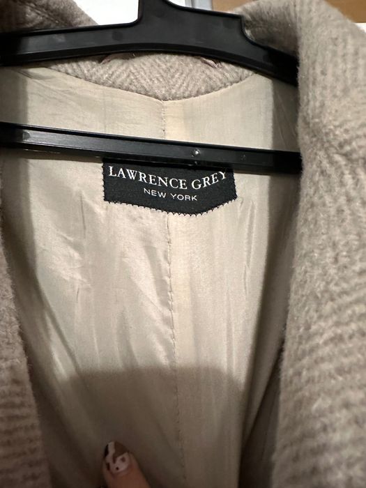 Palton lana si mohair barbati lawrence grey