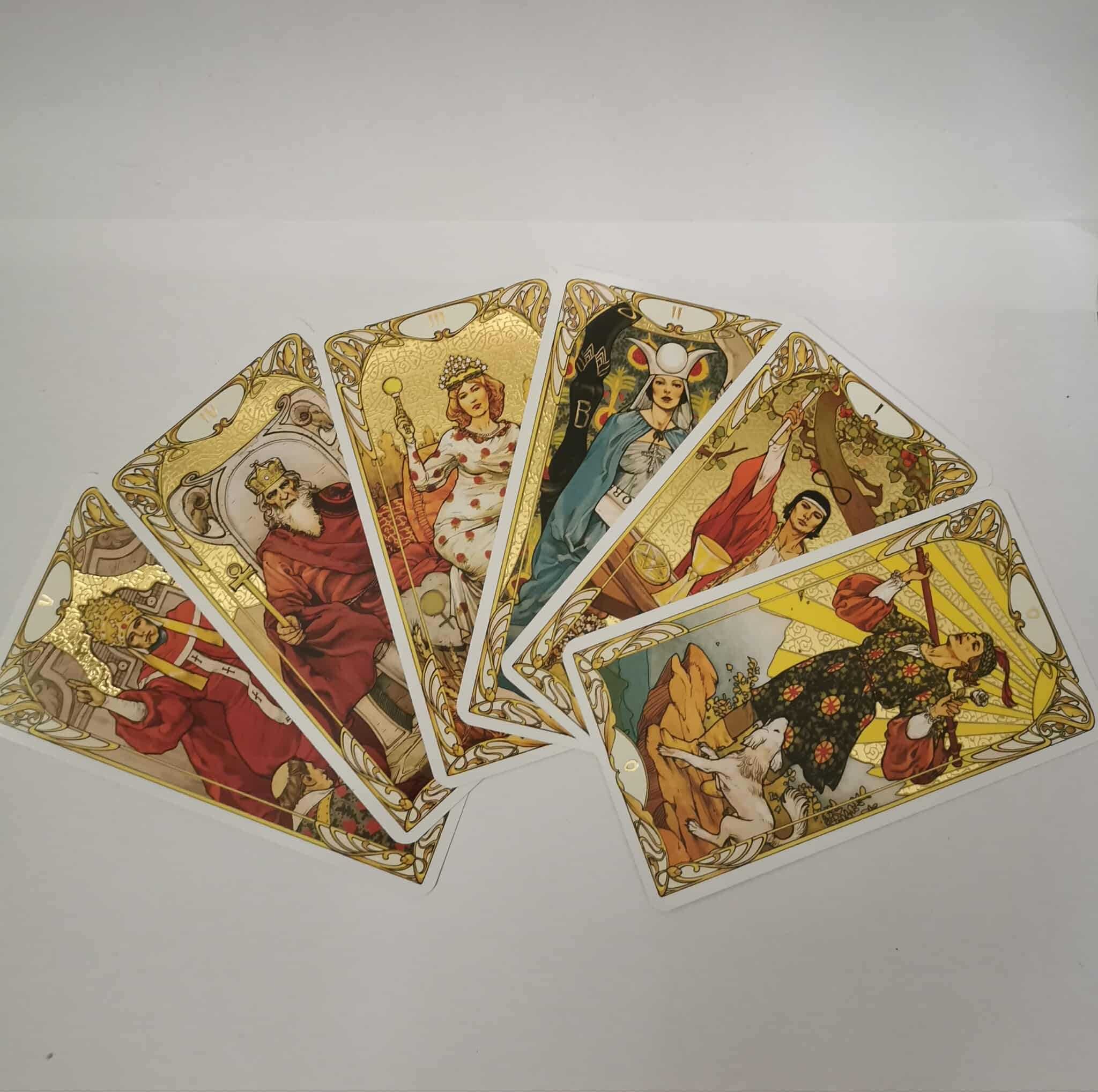 Тесте Таро - Golden Art Nouveau