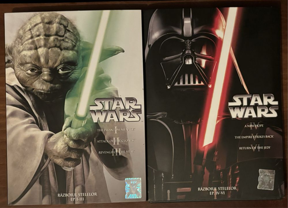 Dvd Filme Star Wars Episode 1-3 si 4-6