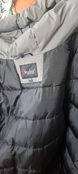 Пуховик теплый зимний