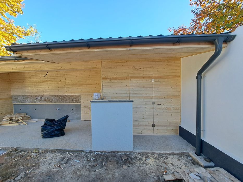 Terasa , foisor , casuta de gradina , magazie , lambriu, placari lemn