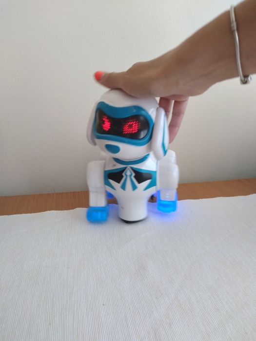 Кученце-движи се,лае,свети