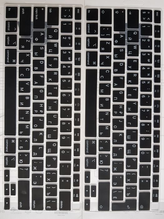 Накладка силиконовая для клавиатуры на MacBook Pro/Air/IMac все модели