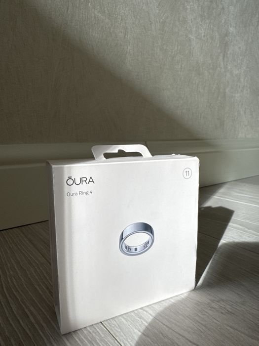 Oura ring 4, серебристый