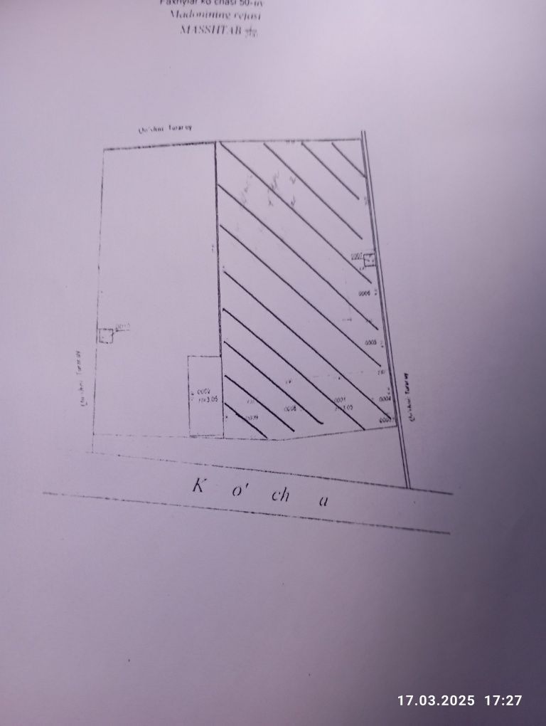 Uy sotiladi yangiy'ol tuman saxovat maxalla  6sotix