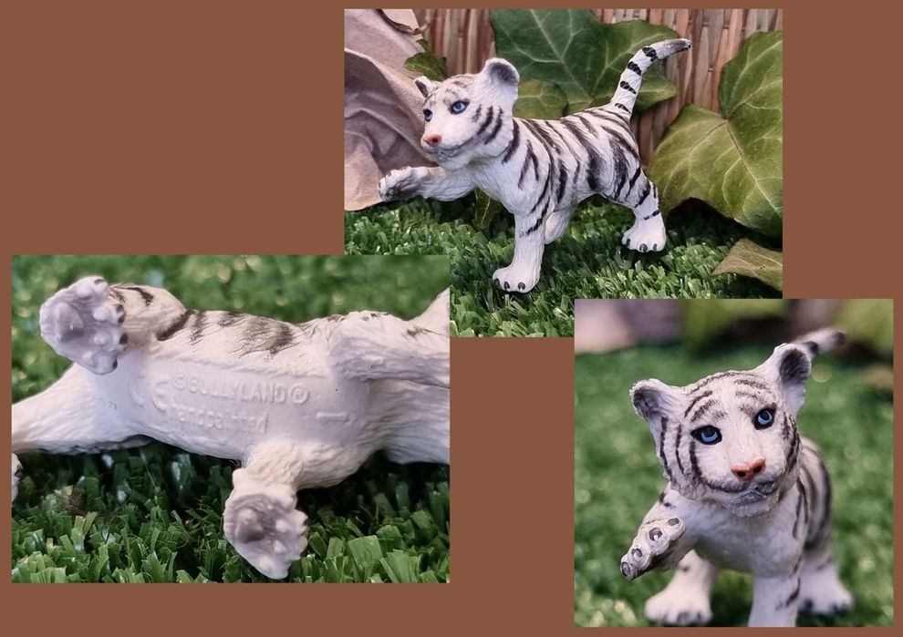 Set 3 pui tigru Schleich si Bullyland