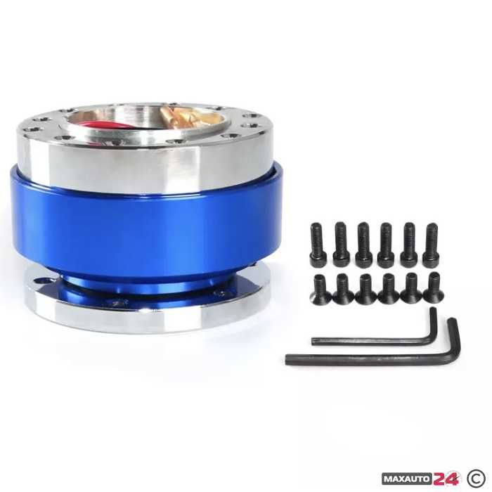 ПРОМО Фланец / Бърза връзка за волан на автомобил, различни цветове