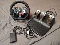 Игровой руль Logitech G29 Driving Force Racing Wheel чёрный