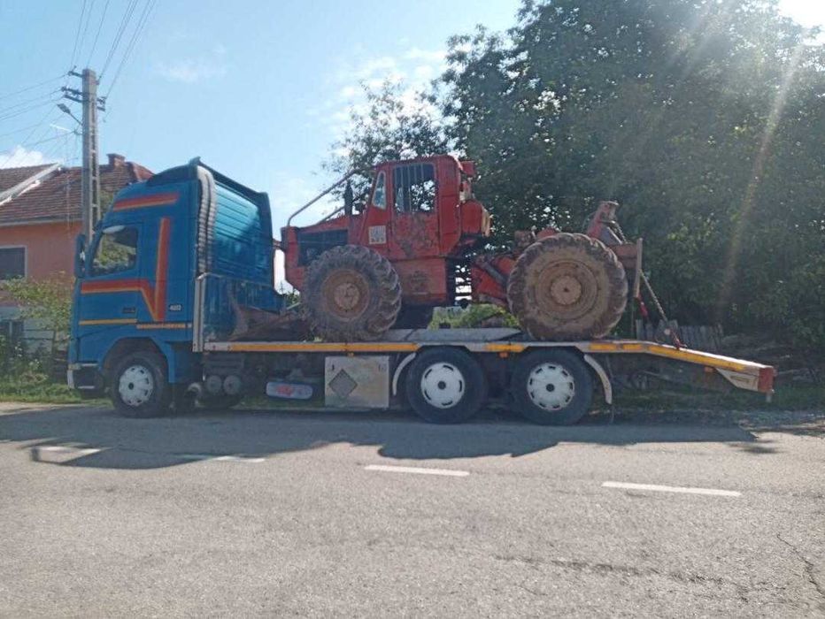 Tractari / transport autoutilitare, utilaje, turisme, etc cu platforma