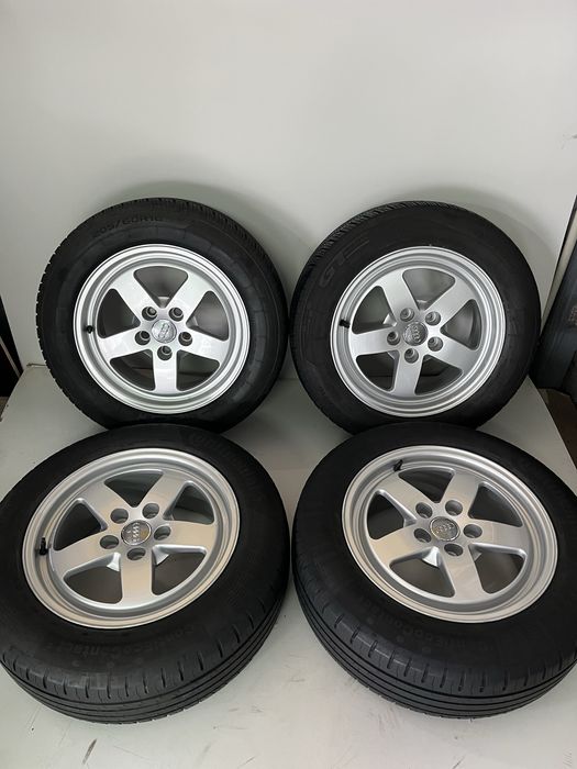 Оригинални джанти 16 цола 5х112 за Ауди А4 Б9 с гуми 205/60/16