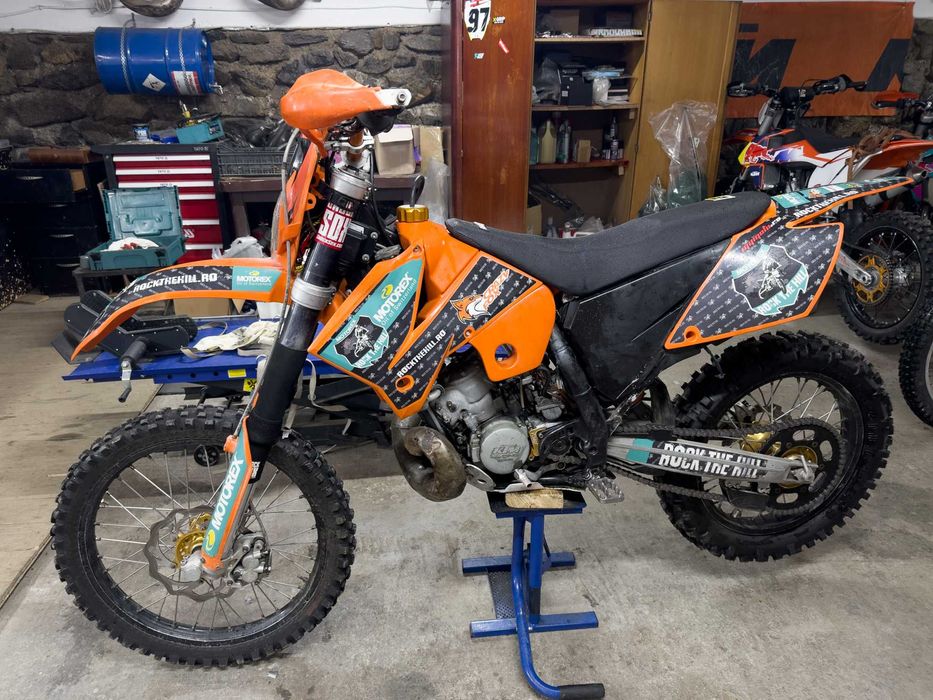 ktm 200 exc 2006 cu acte