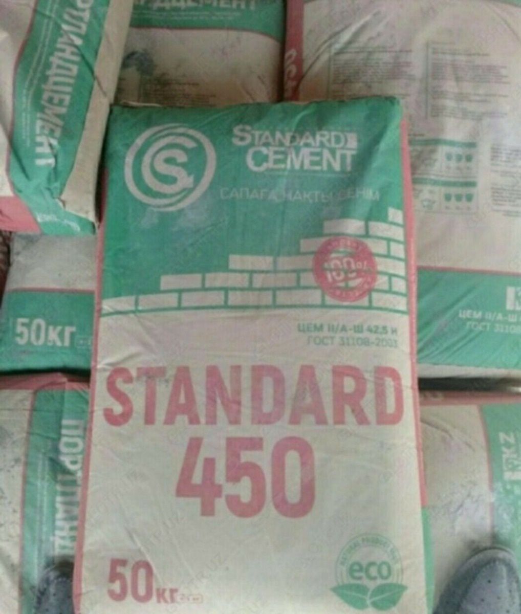 STANDART 450 sement 30 minutda yetkazib beramiz