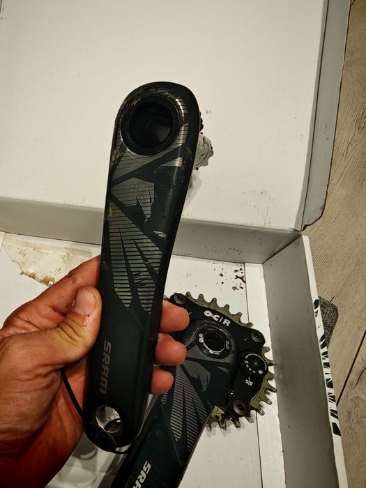 Angrenaj carbon Sram GX cu spider Ochain 30T stare f buna