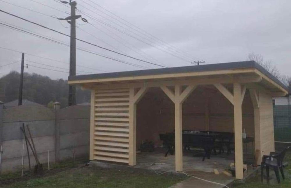 Terase din lemn -foișoare la comanda -pergole modele moderne -leagăne