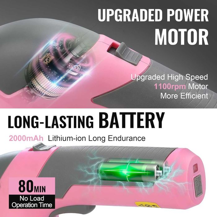 Aкумулаторна ножица за трева и храсти 2 в 1, 7.2V, 2000 mAh, 2 ножа