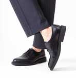 Pantof derby lucrati manual D. H. Pollack piele naturala premium