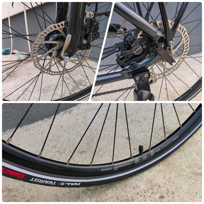 28" Kalkhoff, S 46см, алуминиев дамски градски велосипед