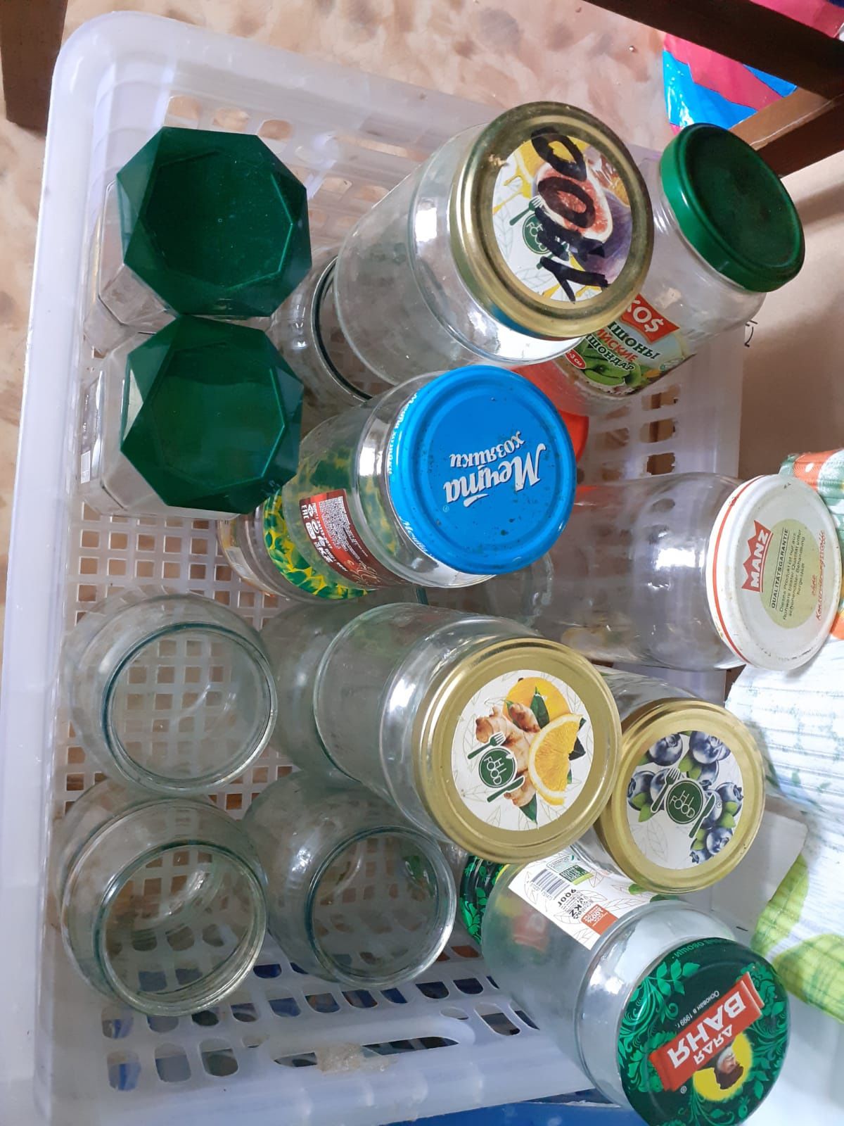 Продам стеклянные банки для консервирования