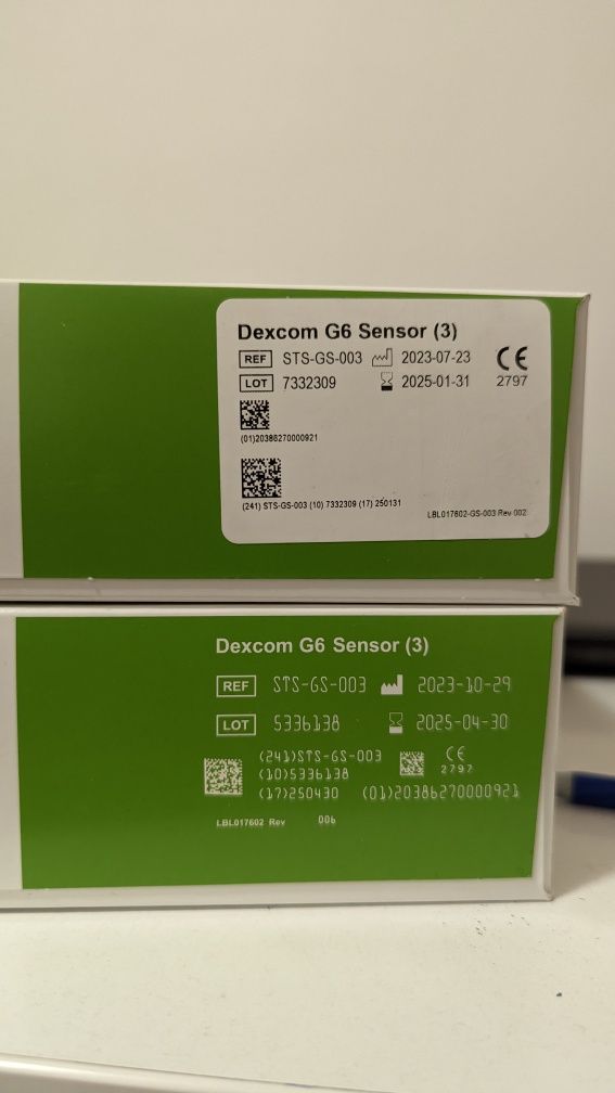 Senzori Dexcom G6