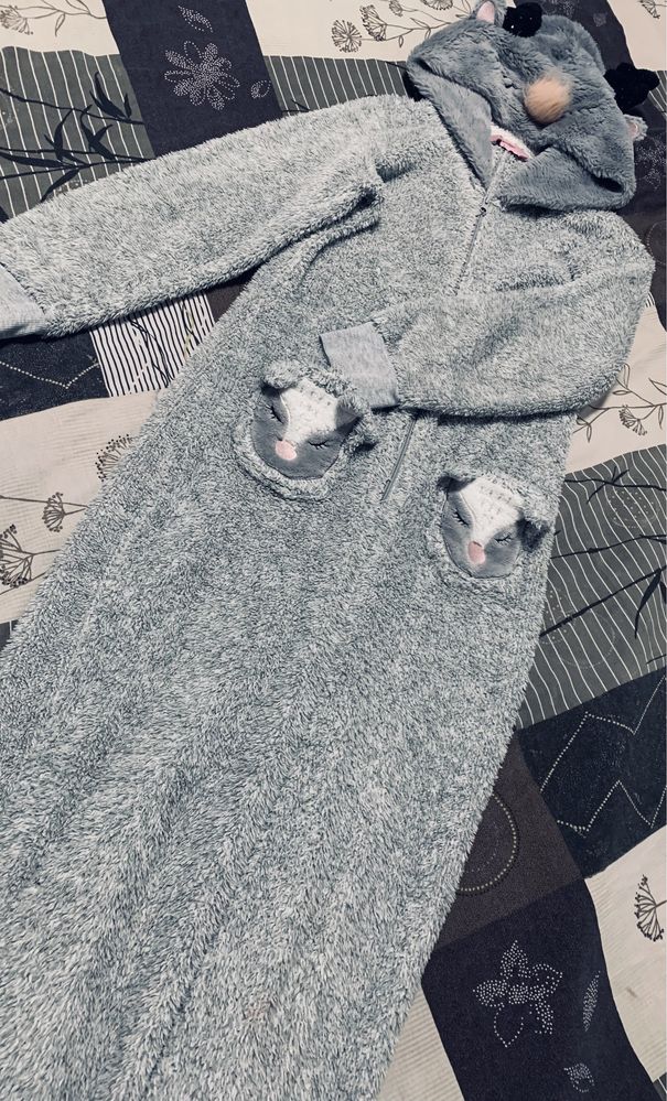 Hunkemoller pijama de casa animal print