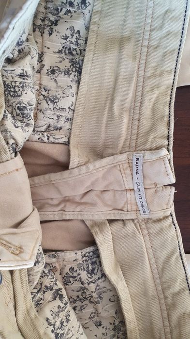 Pantaloni Mango Chino Crem/Bej 42/32