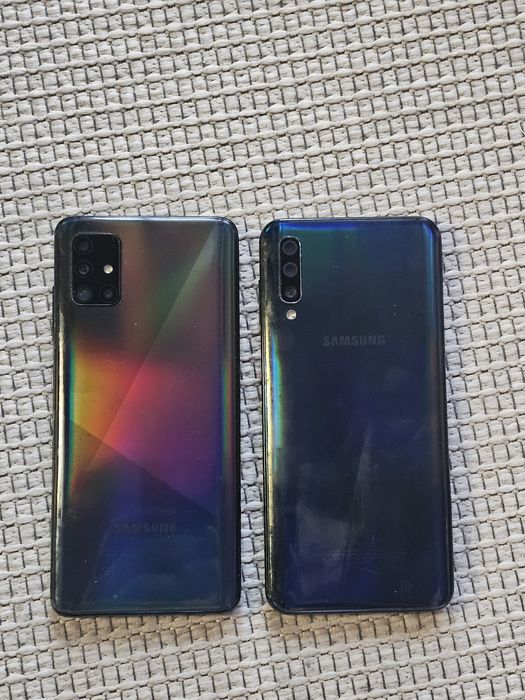 Telefon Samsung Galaxy A50, A21S Dual SIM 128GB, 4G Negru si Albastr