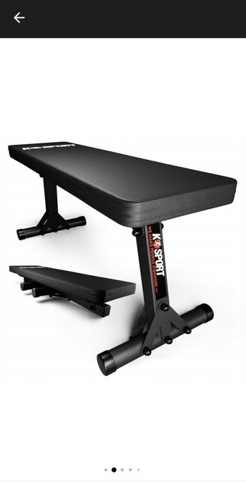 Banca de exercitii fitness, K-SPORT, KSH024, Dimensiuni 110 x 43 x 37