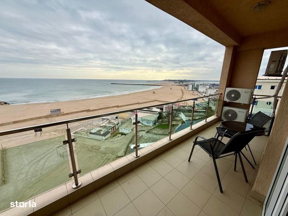 De inchiriat – Apartament 3 camere cu vedere frontala la mare | Efo