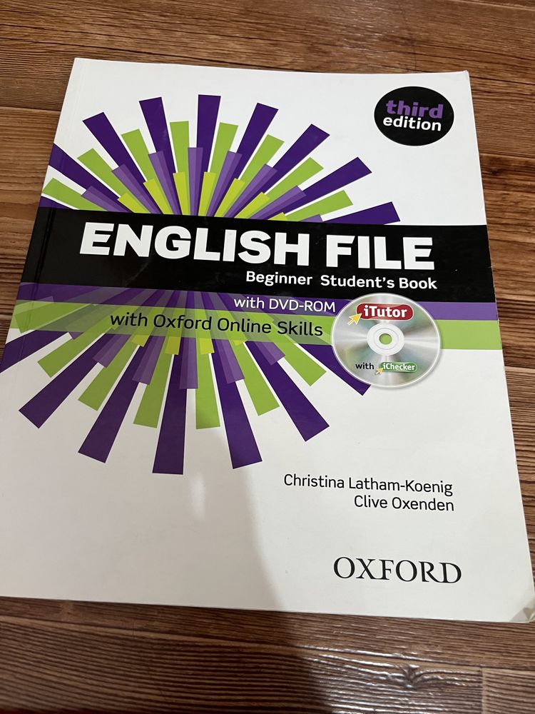 Книга английский English file beginner, elementary, pre-intermediate