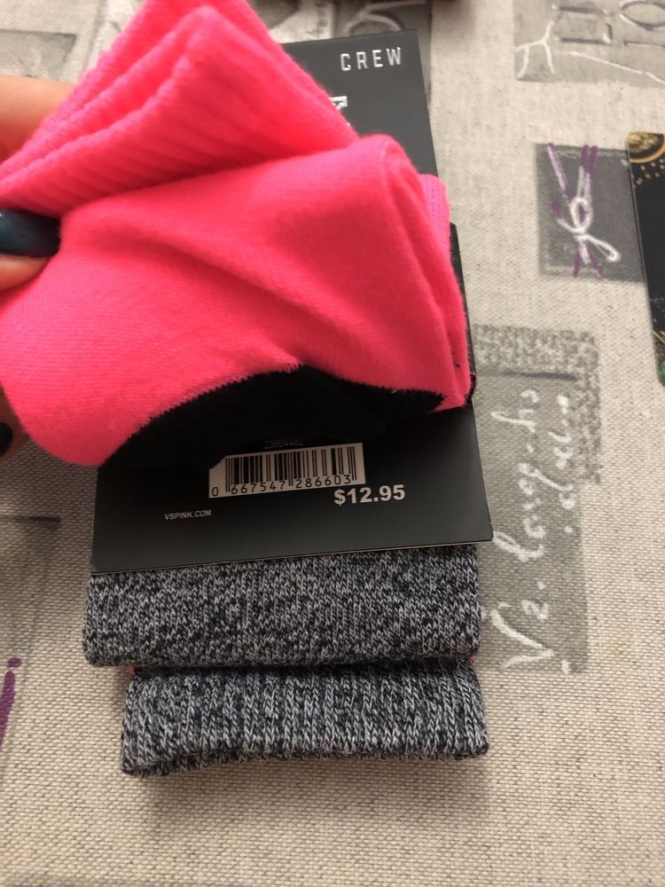 Дълги чорапи Victoria’s secret-PINK