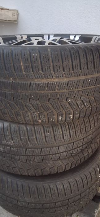 Vand jante audi  si cauciucuri iarna