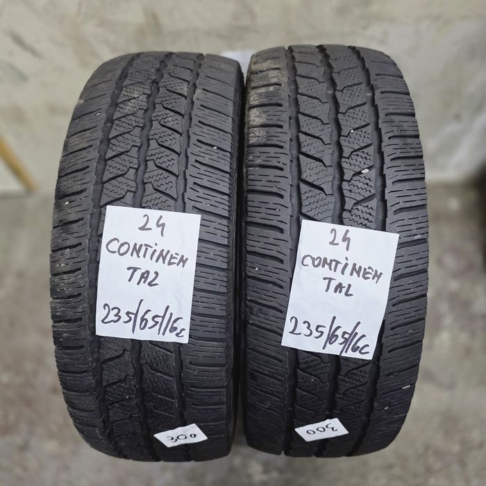 2×235/65/16c M+S.CONTINENTAL 2024.Stare excelenta.