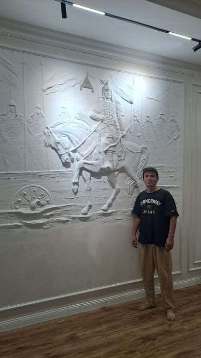 Барельеф в Алмате любой сложности