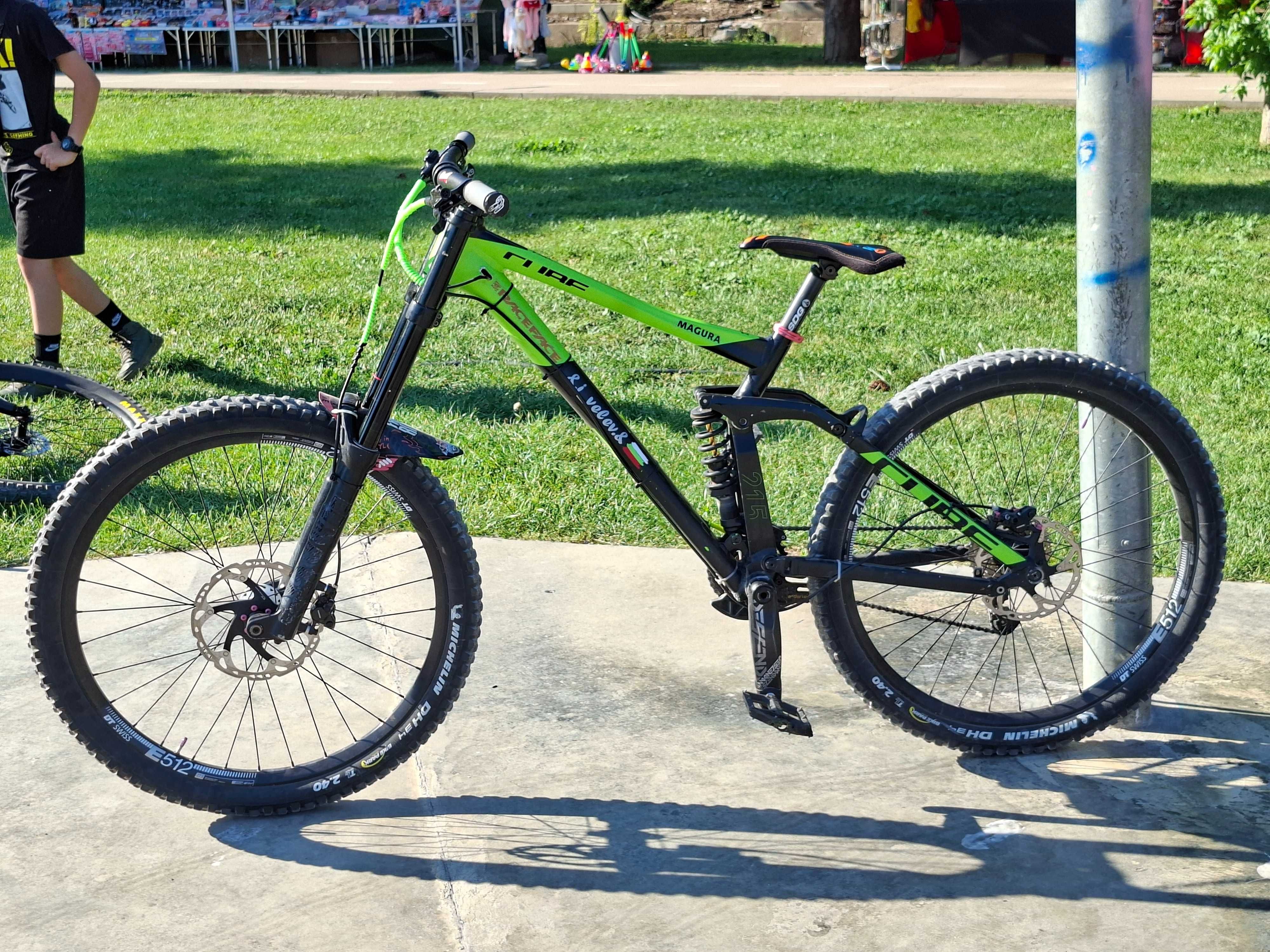 Продавам велосипед cube two 15. 27.5 L