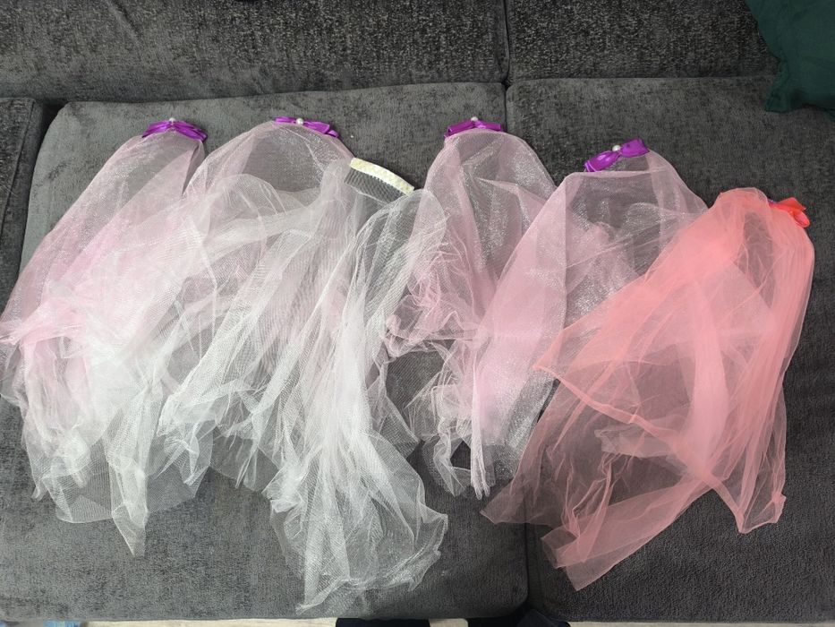 Продам фату на девичник 6 шт