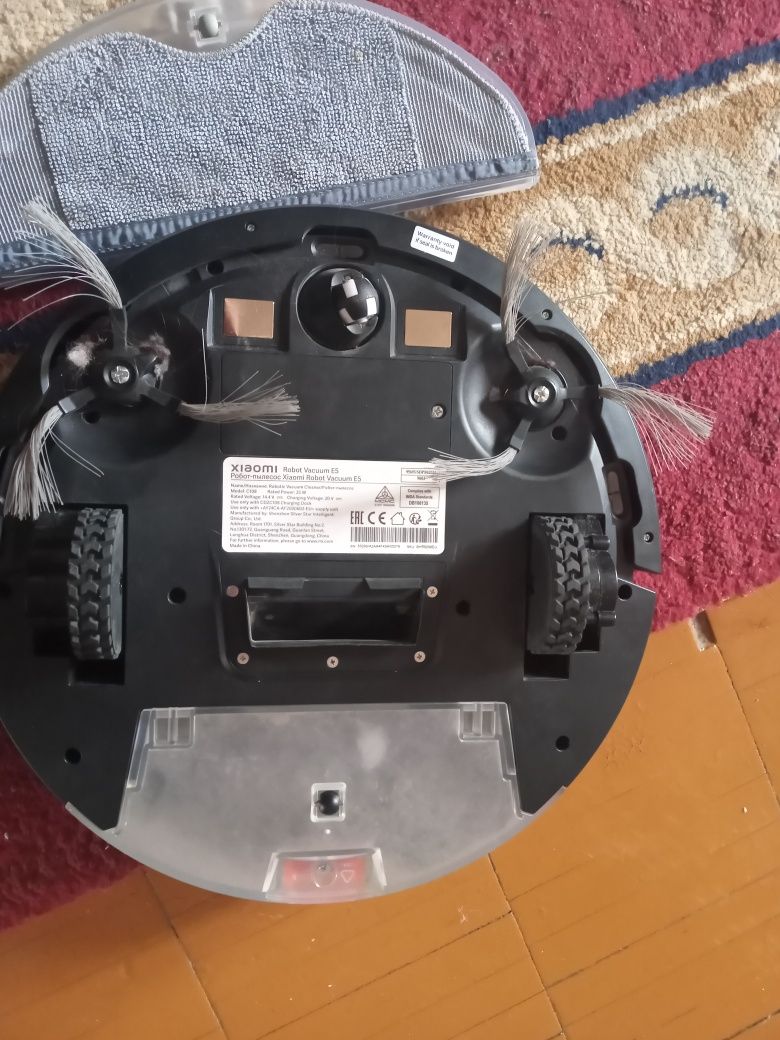 Робот-пылесос Xiaomi Mi Robot Vacuum E5, сухая и влажная уборка,