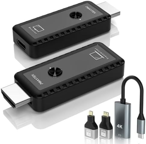 Wireless HDMI Transmitter and Receiver, HDMI Wireless Extender Full HD