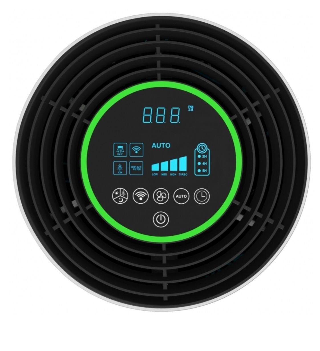 Purificator de aer AlecoAir P40 SMART NOU, Wi-Fi, Lampa UV, TRUE HEPA