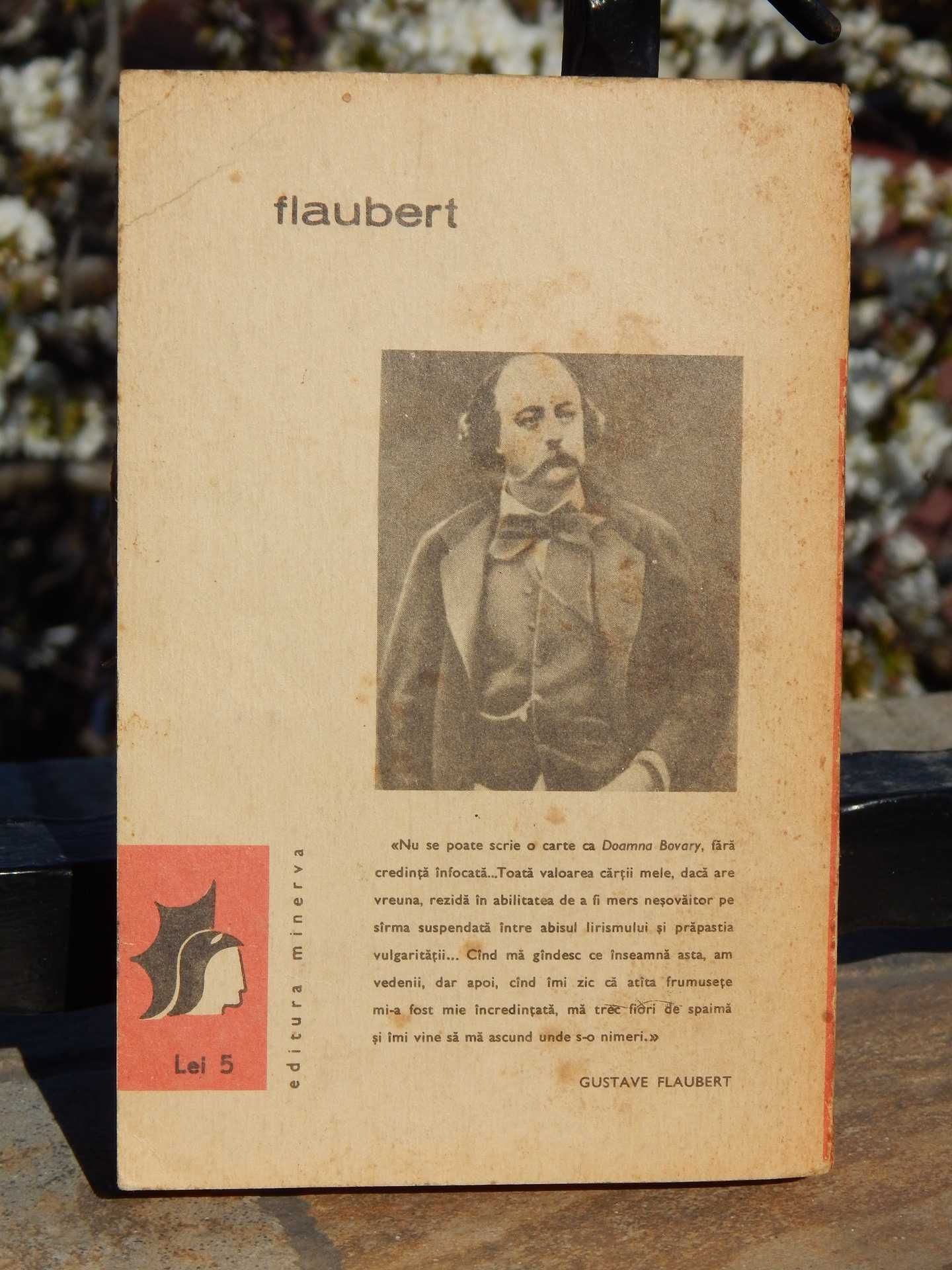 Doamna Bovary Gustave Flaubert Ed Minerva 1970 Bucuresti