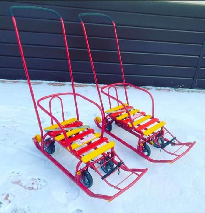 Санки тимка 5,универсальные с матрасом,для детей